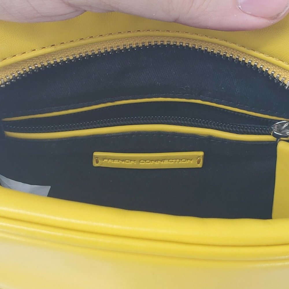 French Connection Addie Slogan Camera Bag - Picture 9 of 10